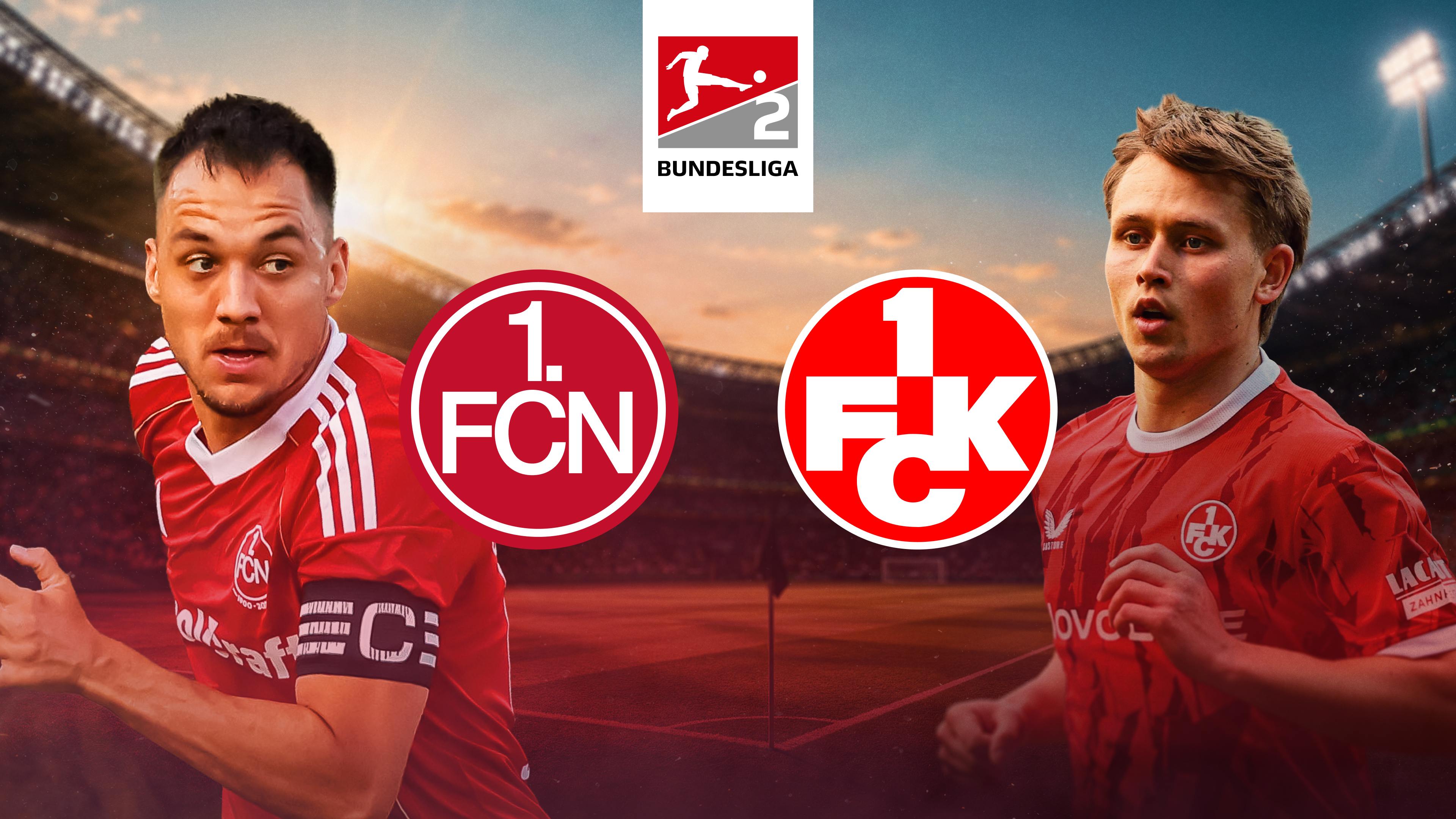 2. Bundesliga Live - Topspiel: 1. FC Nürnberg - 1. FC Kaiserslautern